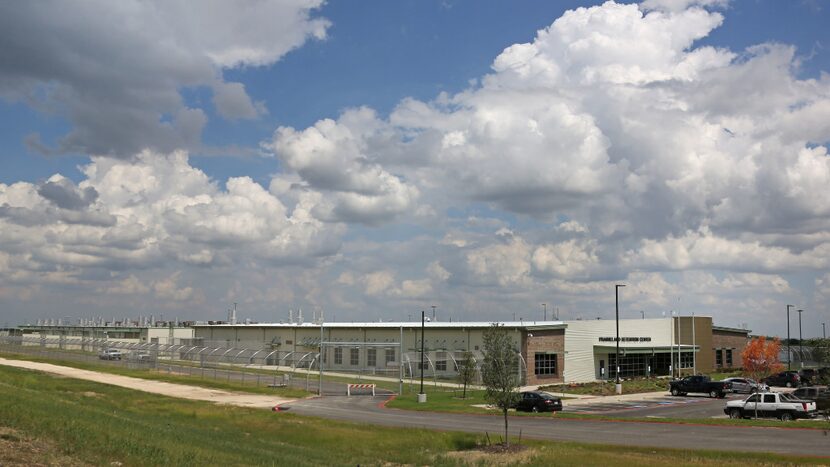 Prairieland Detention Center stretches over rural acreage in Alvarado, about an hour south...