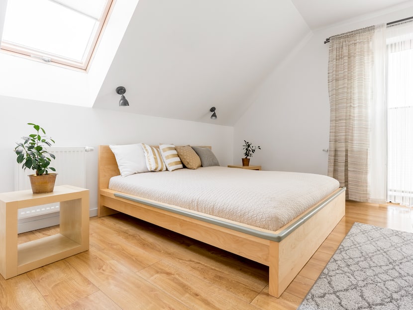 Attic bedroom