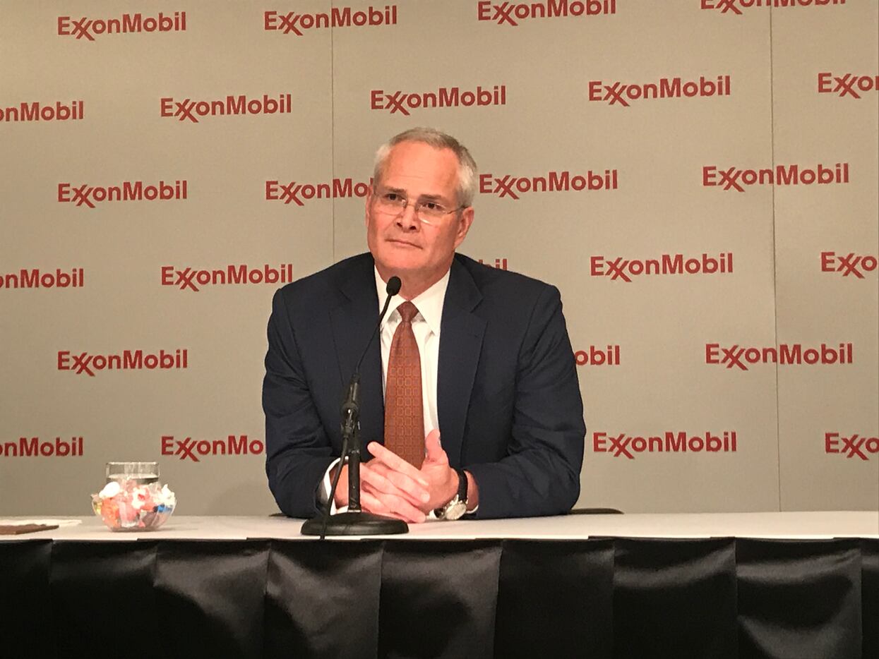 In Boston speech, Exxon Mobil CEO says he's still betting big on