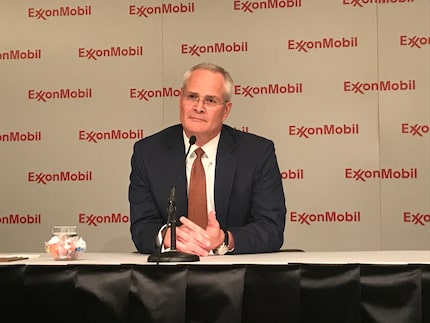 Darren Woods took the helm at Exxon Mobil after Rex Tillerson became secretary of state.