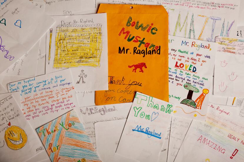 Here's a sampling of letters to Dallas Morning News columnist James Ragland from children...