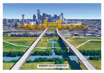 One of the many North Texas sites offered to Amazon by Hunt Realty Investments, the city of...