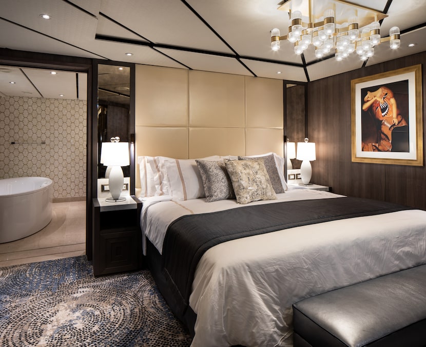 Cabin stewards and their assistants are assigned a number of staterooms to clean depending...