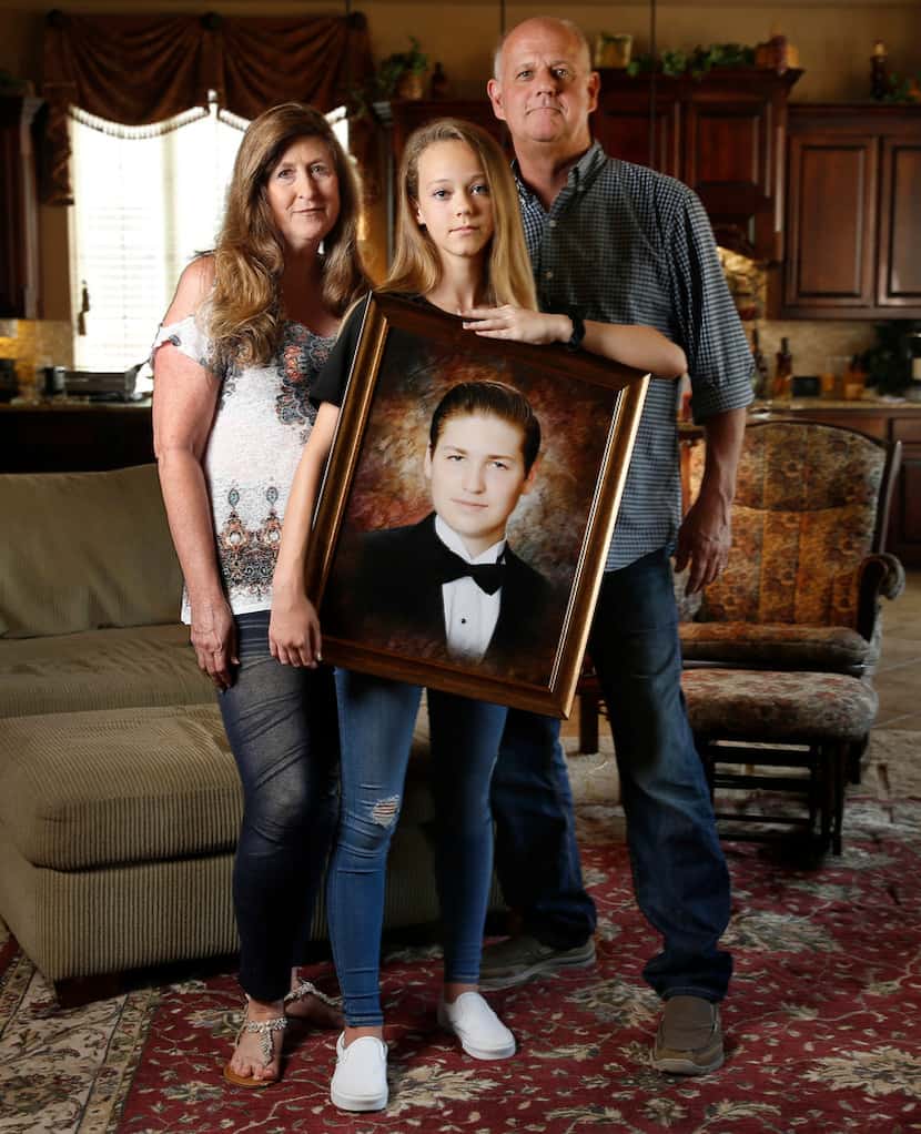 Cathy and Mark Speed lost their 18-year-old son Braden to suicide in October. They are...