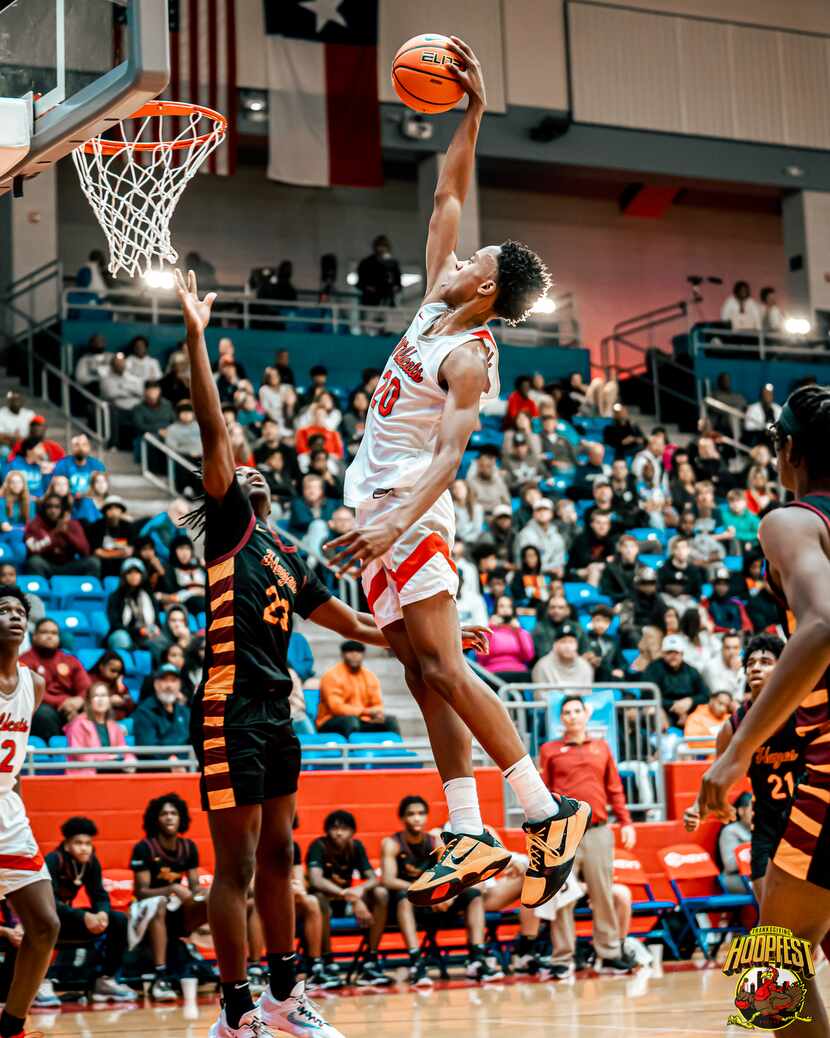 Boys basketball POW Tre Johnson of Lake Highlands.