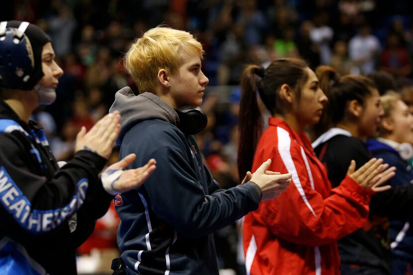 Former Euless Trinity wrestler Mack Beggs won two girls state championships but wanted to...