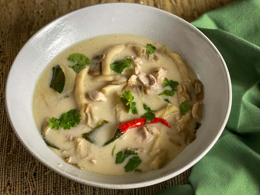Tom Kha Gai chicken soup