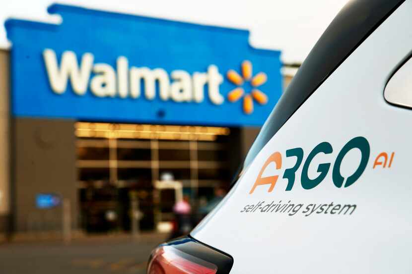 La empresa Argo AI se está asociando con Walmart y Ford en un servicio de entrega sin...