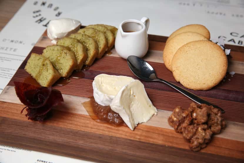 The "sweet board" at Sixty Vines