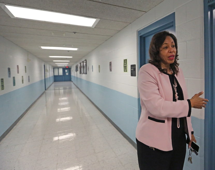 Terry Smith talks with a reporter inside the Dr. Jerome McNeil Jr. Detention Center in August. 