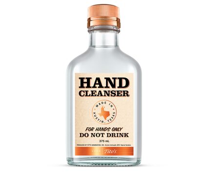 Tito's has pivoted to making hand sanitizer during the COVID-19 pandemic. Don't drink the...