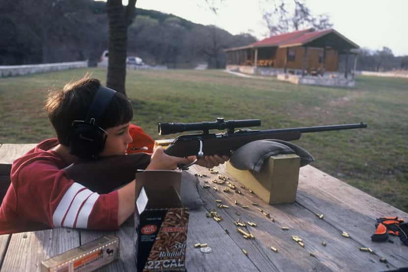 It takes a lot of practice to become a good rifle shot. An accurate .22 rifle is the best...