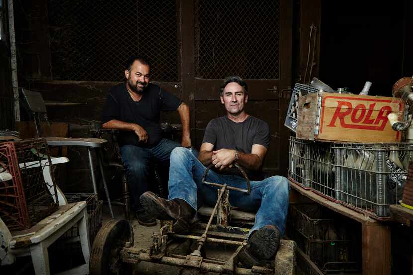 Mike Wolfe and Frank Fritz are the stars of 'American Pickers,' a show that focuses on...