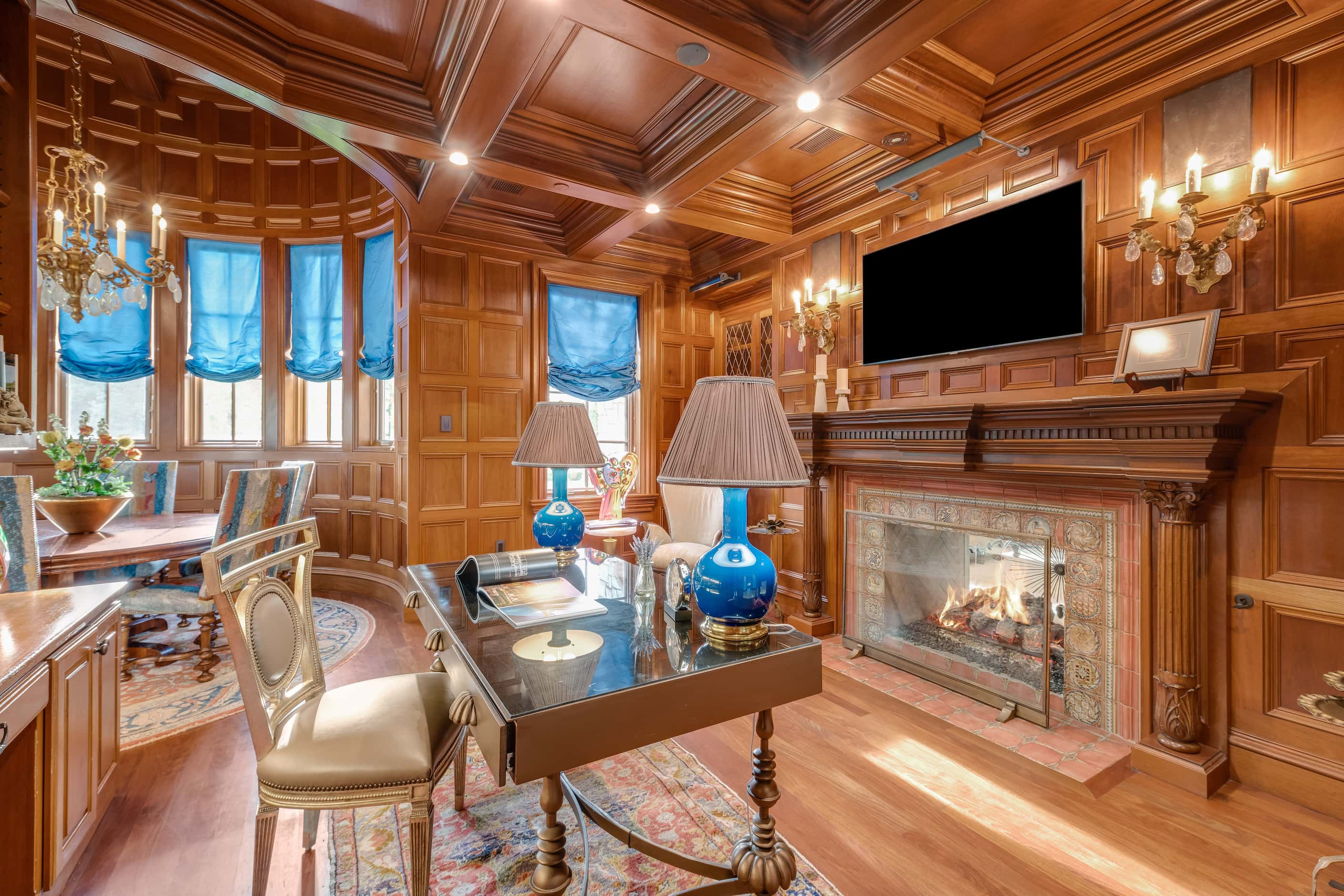 An English manor-style estate in Colleyville hit the market for $8.75 million.

The home...