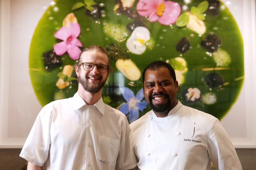 Mirador executive chefs Josh Sutcliff (left) and Junior Borges 