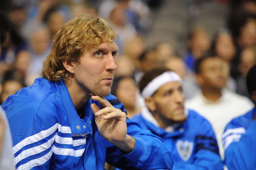 Dirk Nowitzki -- Big Tex -- Because his championship chances are going up in flames.