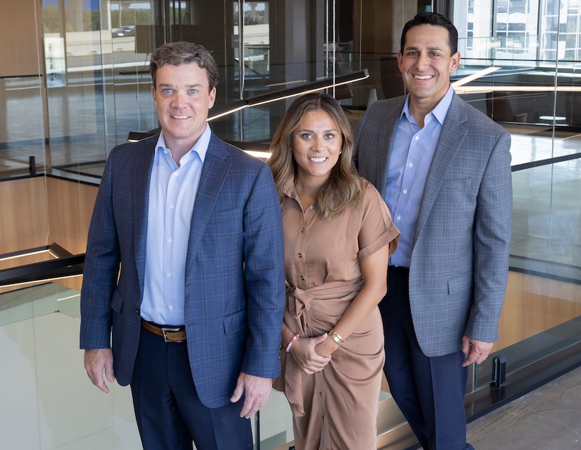 (From left) Granite Properties senior managing director Will Hendrickson, development...