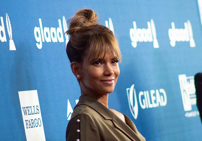 Actress Halle Berry attends the 29th Annual GLAAD Media Awards at the Beverly Hilton on...