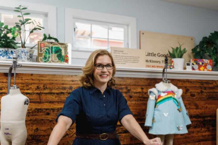 Molly Goodall owns McKinney-based children's clothier Little Goodall.