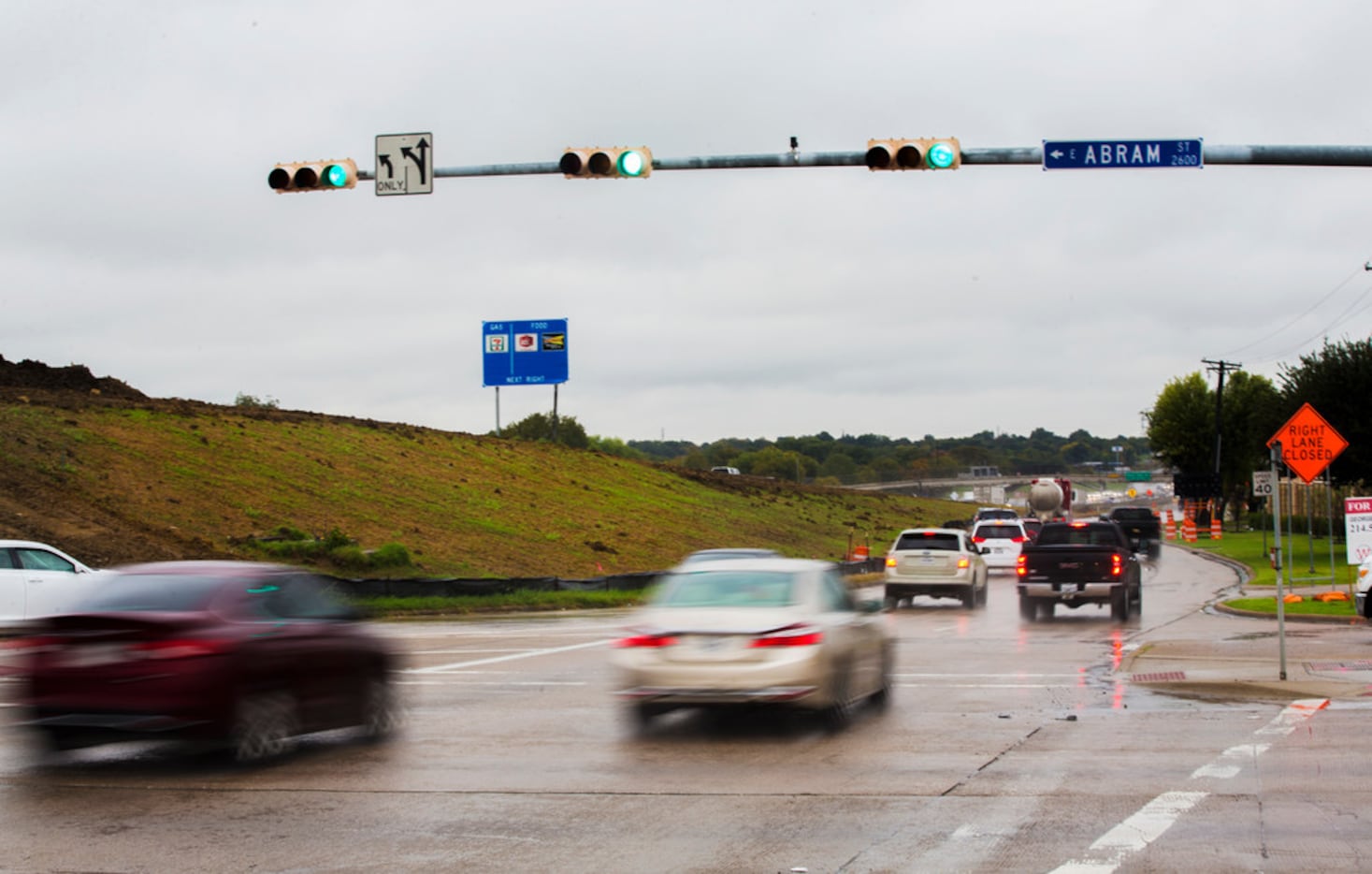 Cars enter the southbound ramp on State Highway 360 in Arlington on Oct. 31, 2018. Highway...