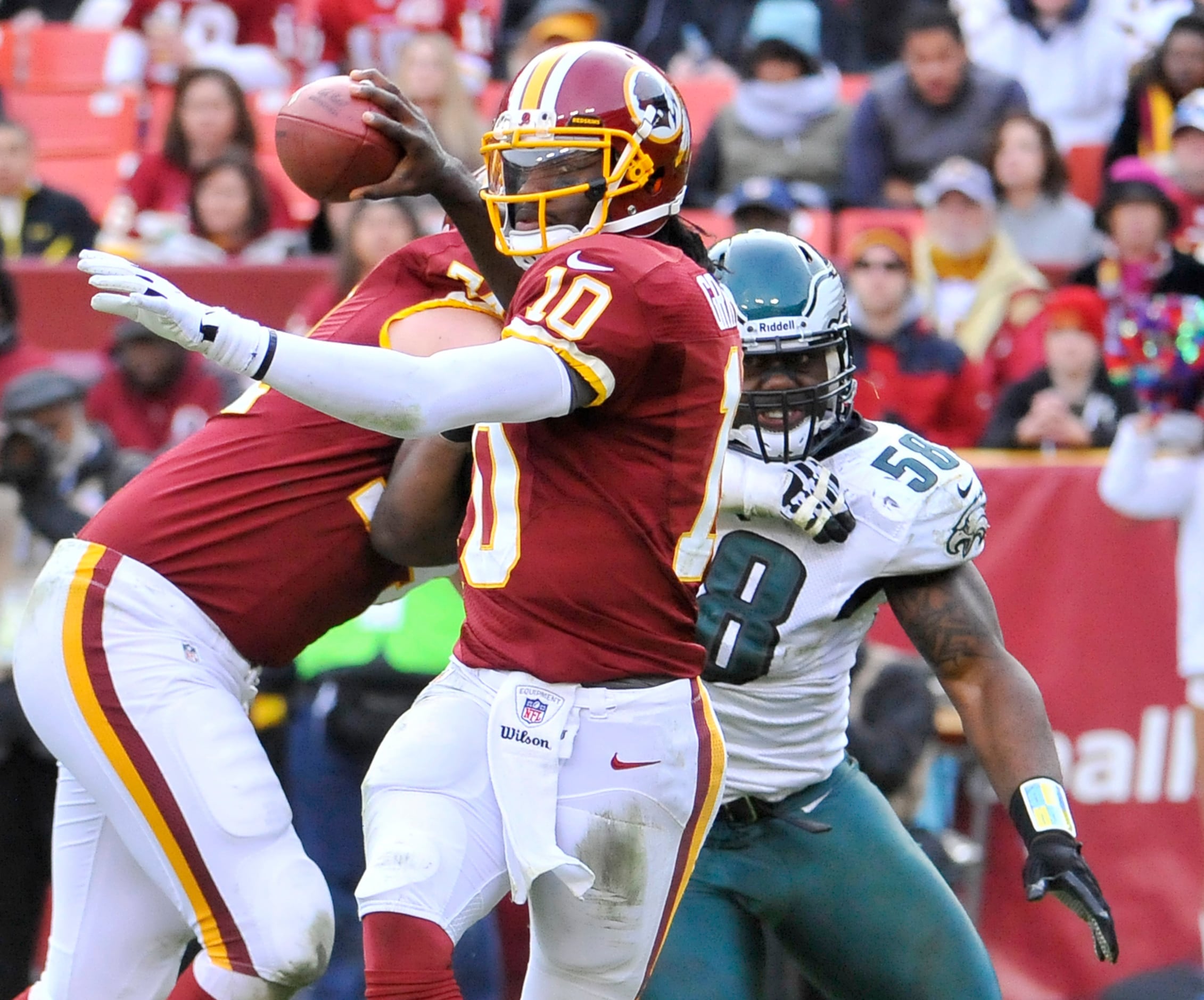 Redskins tight end says Robert Griffin III is 'fine', Sports