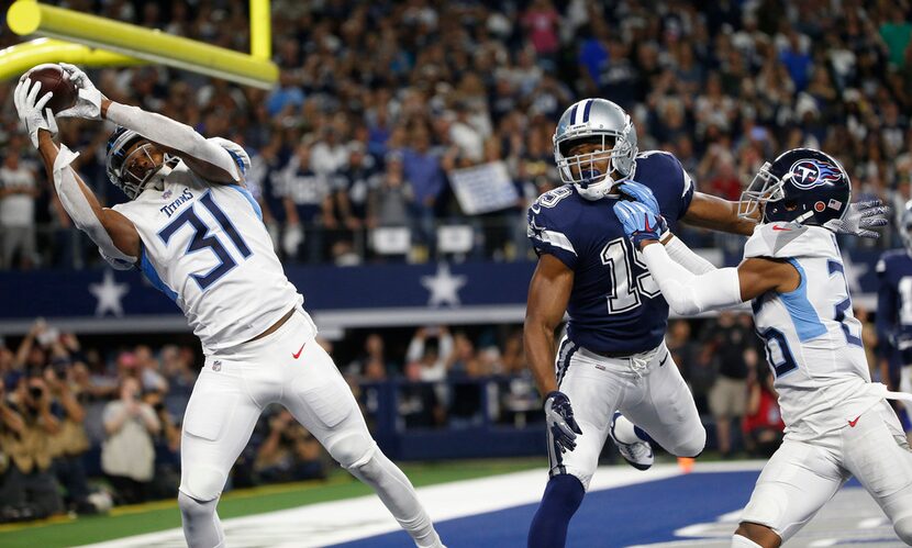 Cowboys vs. Titans el lunes en Arlington. (AP Photo/Michael Ainsworth)