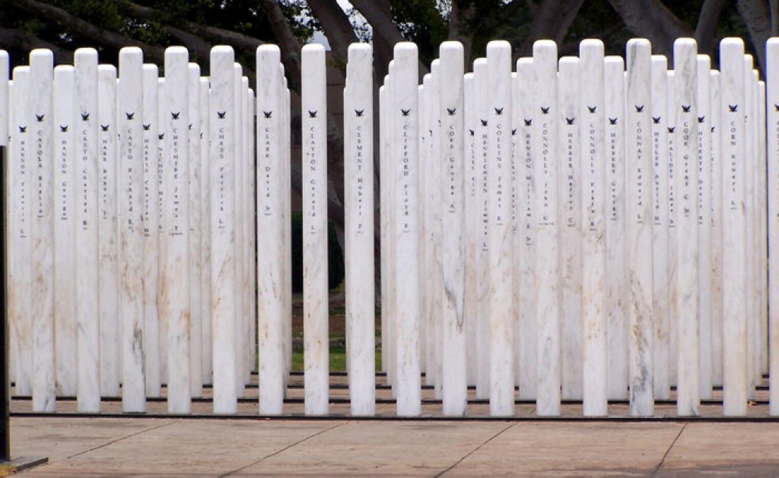 George Coke Jr.'s name is among the marble columns at the USS Oklahoma Memorial in Honolulu....