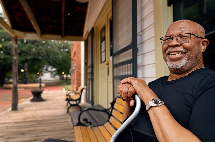 African American Museum of Dallas deputy director and operations officer Marvin Dulaney...