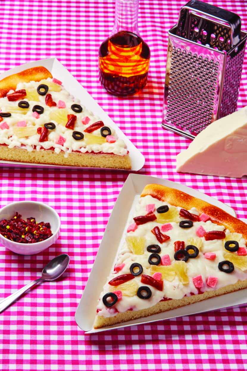 Pizza Slice cake from How to Cake It