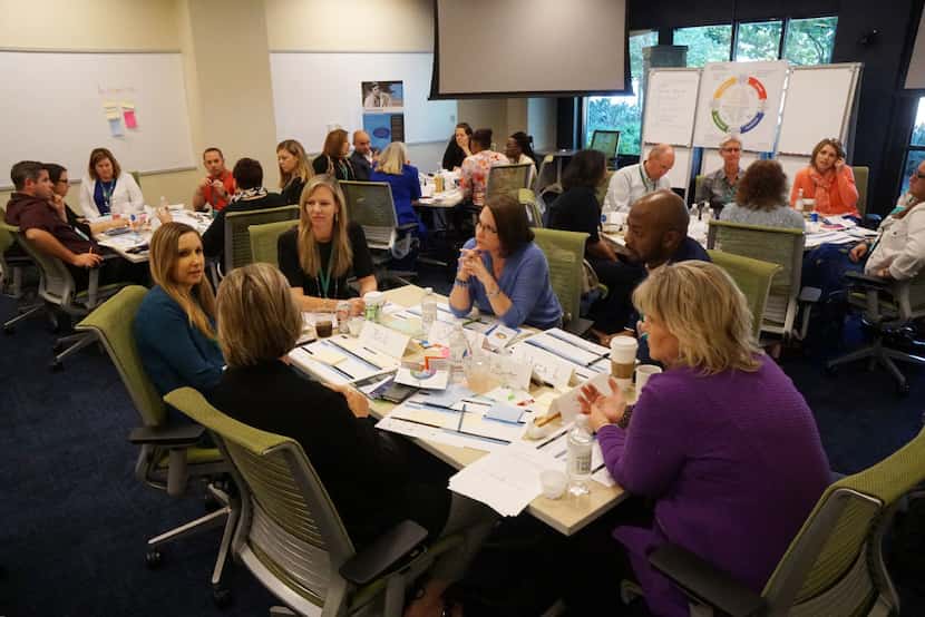 Principals from across the country participated in the Courageous Principals, an event...