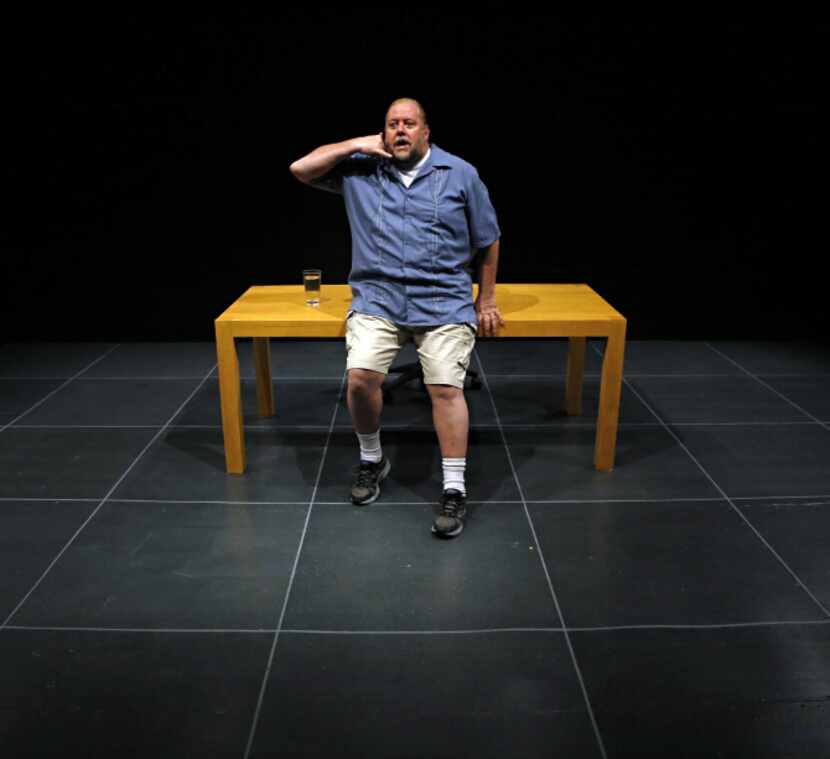 Actor Steven Young takes Mike Daisey's role but brings a more relaxed presence that works well.