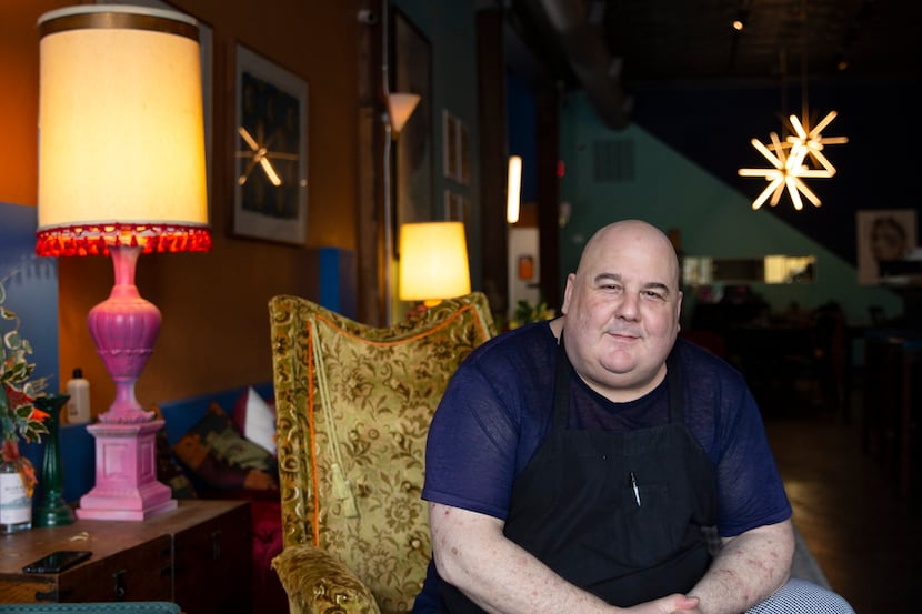 Owner Peter Tarantino of Tarantino's Cicchetti Bar, poses for a photograph in his restaurant...