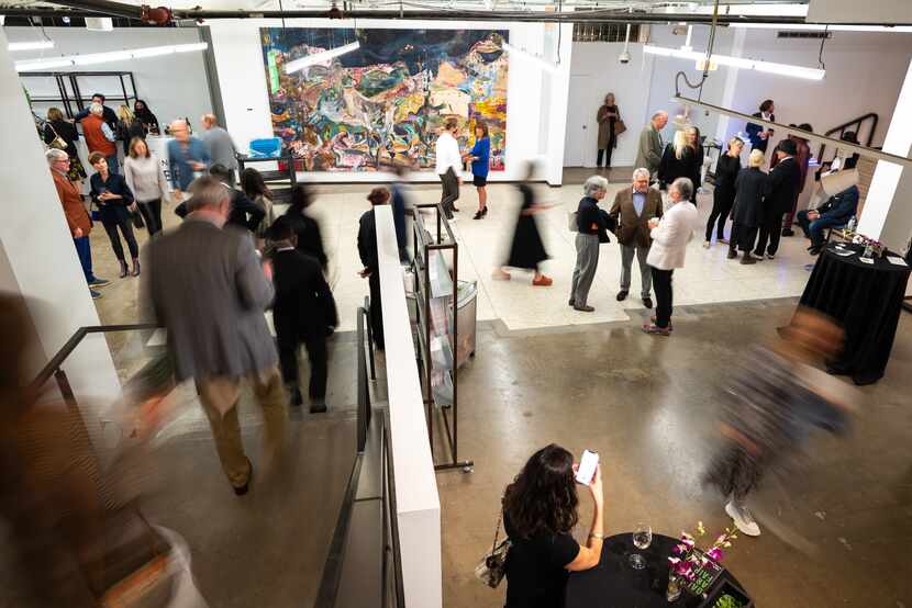 The Dallas Art Fair was a blur of activity on Nov. 11, in a hopeful sign for a local scene...
