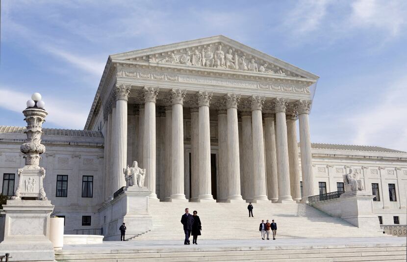 This Jan. 25, 2012, file photo, shows the U.S. Supreme Court Building in Washington.