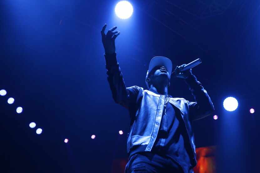 Trey Songz co-headlined the show with Chris Brown, performing 11 songs before Brown took the...