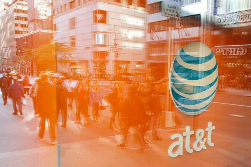 An AT&T store is seen on 5th Avenue in New York on October 23, 2016. 
AT&T unveiled a...