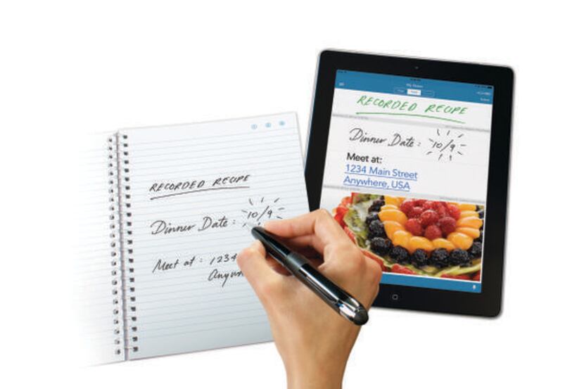 
Livescribe 3 Smartpen, with notebook and iPad app
