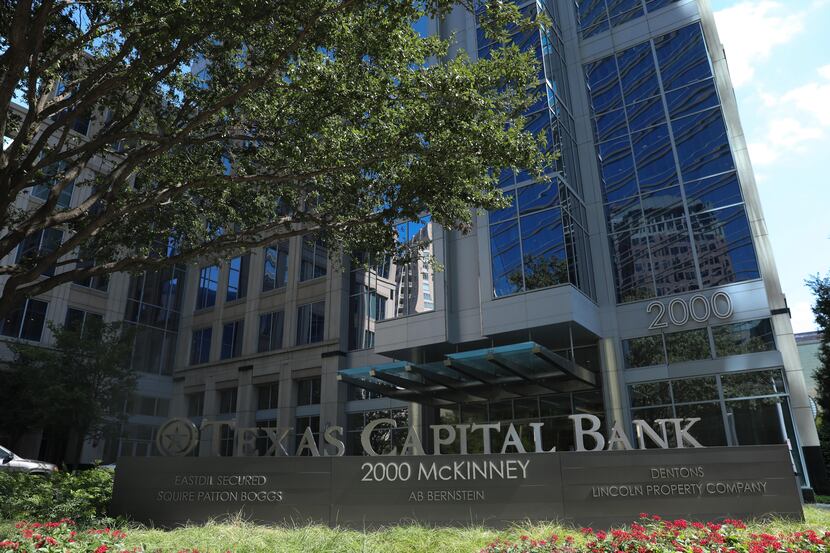 Dallas-based Texas Capital Bank, which has slumped 19% this year, laid off staff last week.