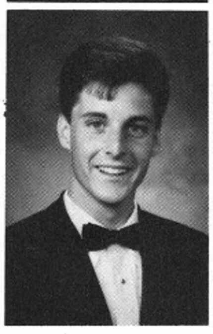 Chris Harrison, pictured as a senior, graduated from Lake Highlands High School in 1989.