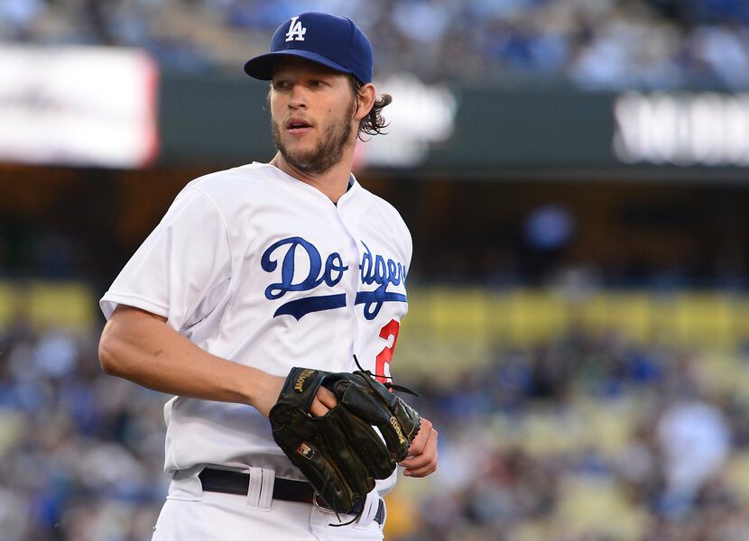 Los Angeles Dodgers pitcher Clayton Kershaw.