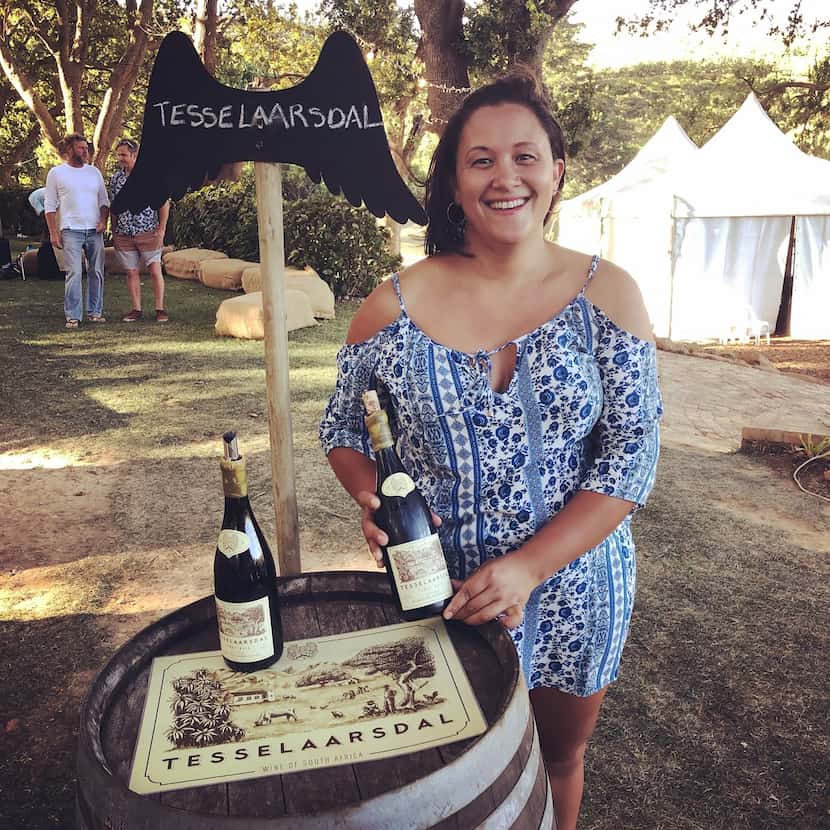Berene Sauls is owner of Tesselaarsdal wines in South Africa.