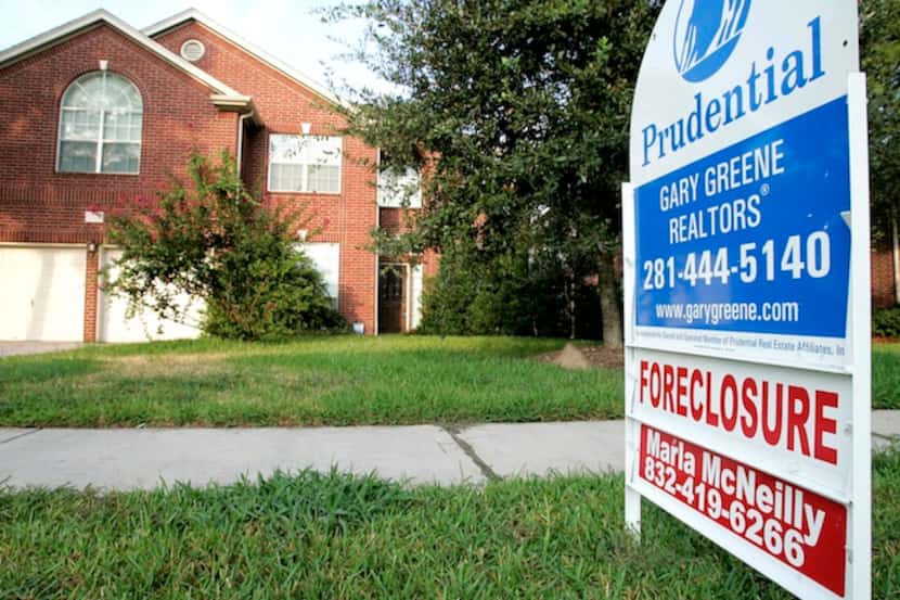 Home foreclosure filings were up 4 percent in North Texas in 2018.