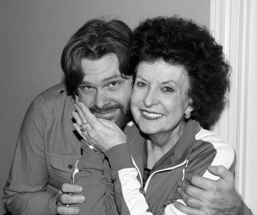  Gordon Keith and his mother, Christmas 2013, Â two months after her cancer diagnosis.