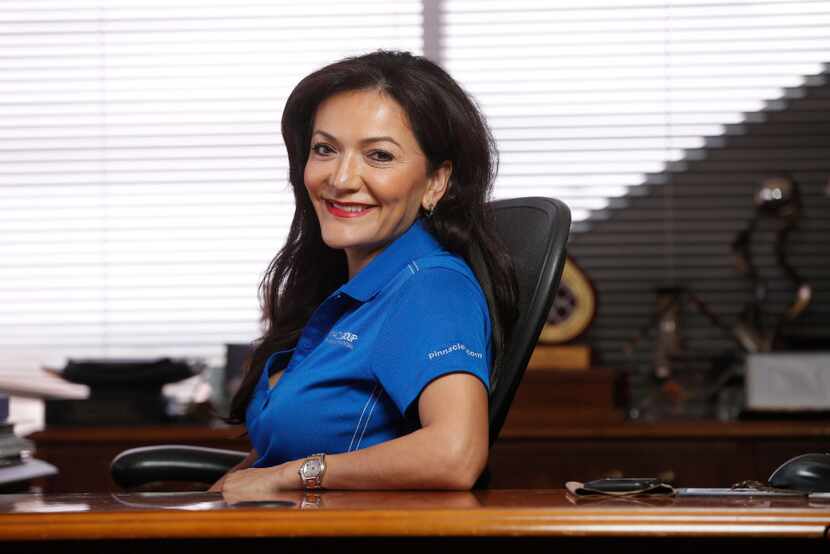  Nina Vaca, chairman and CEO of Dallas-based Pinnacle Group, has been on the Hispanic...