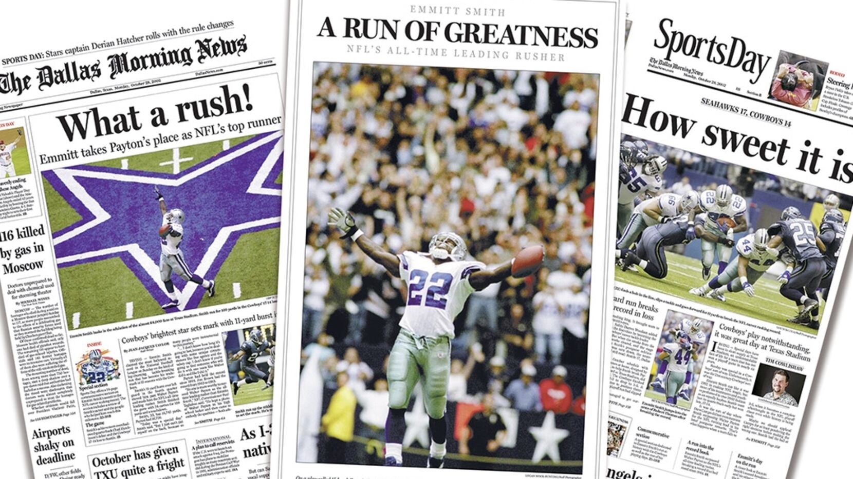 An oral history: Inside the week Emmitt Smith broke the NFL's all-time  rushing record