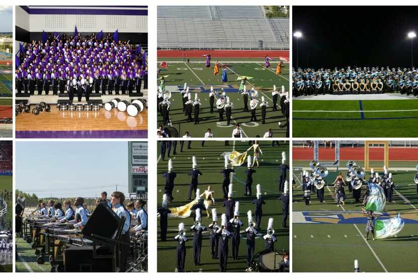  All eight Frisco high school marching bands received superior ratings at this year's UIL...