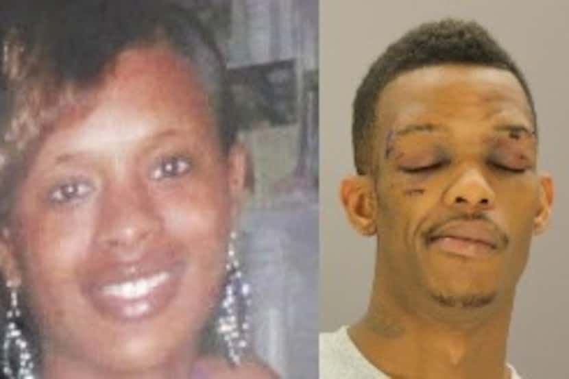  A pregnant Breshauna Jackson, left, was shot by Tyrone Christopher Allen, right., in 2013. 