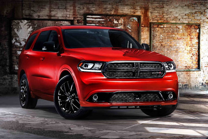 This photo provided by Fiat Chrysler Automobiles shows the 2016 Dodge Durango R/T. The Dodge...