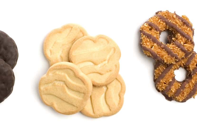 One lesson Lorrie has learned: Indulgence can be OK — which is good because it's Girl Scout...