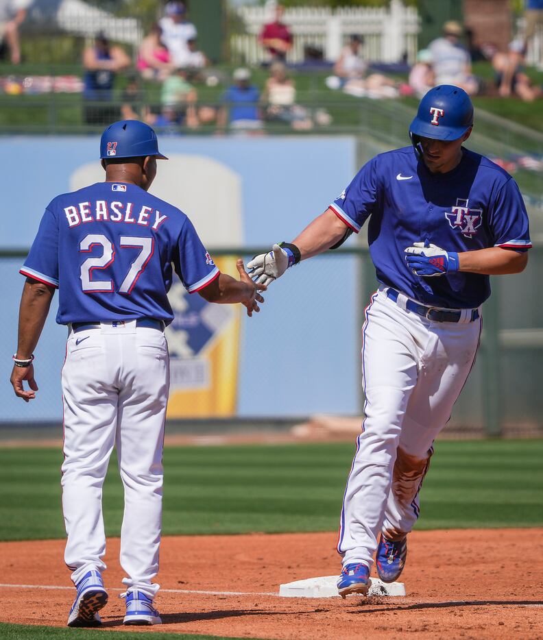 Corey Seager, Jack Leiter highlighted first Texas Rangers spring game